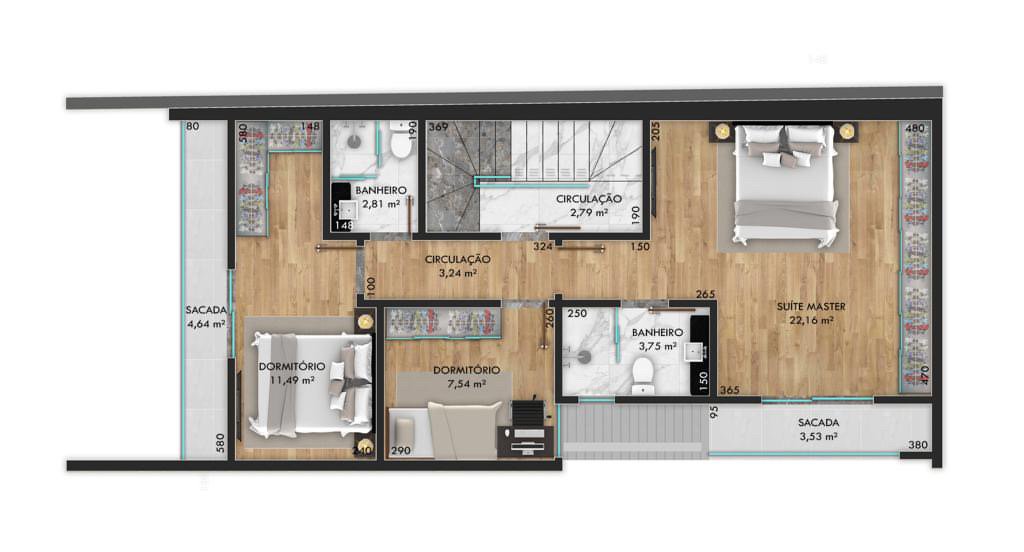 Terraço da Mata - 1º Andar