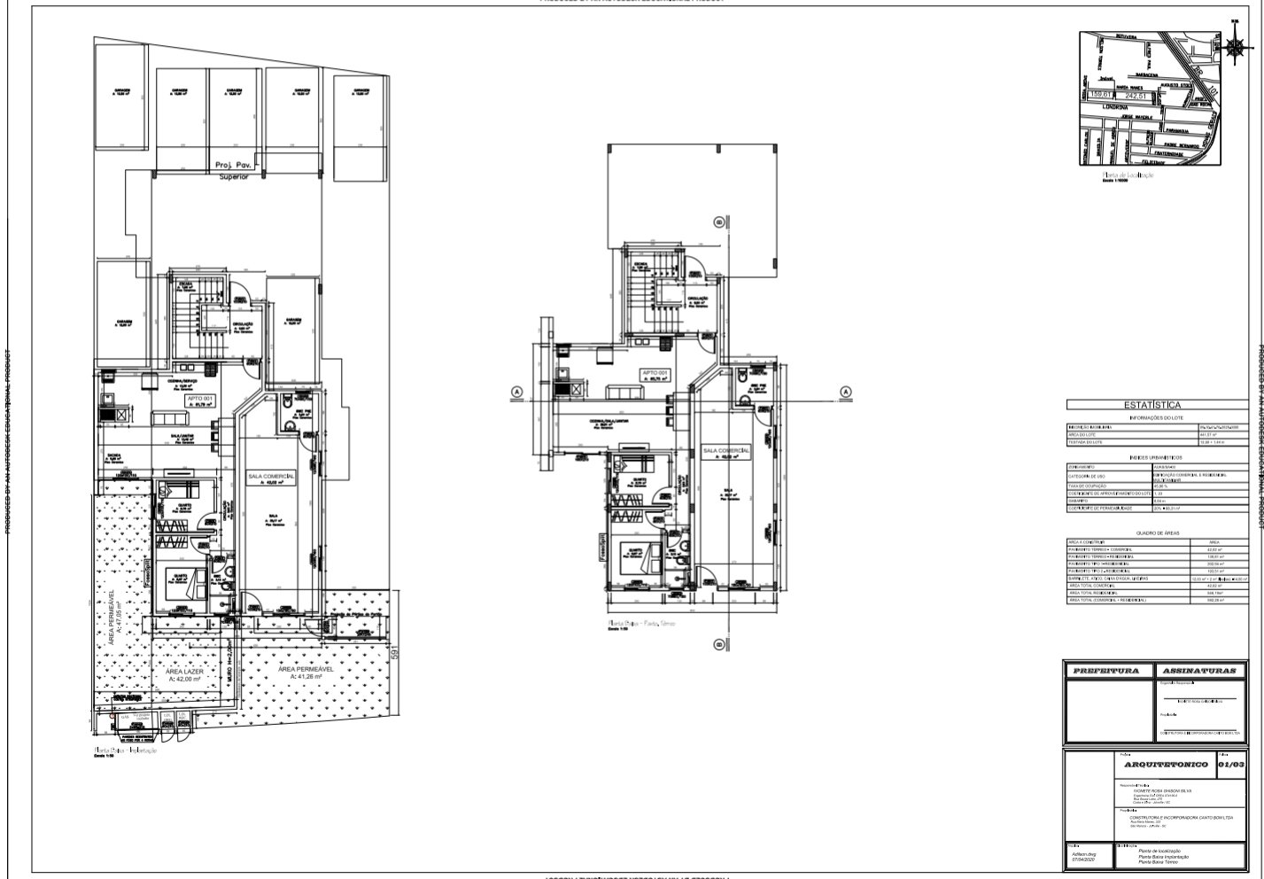 Terraço da Mata - Planta Baixa